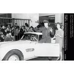 Elvis Presley in front of a BMW 507 (03/2005)