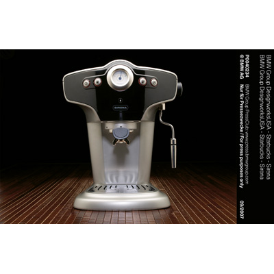 BMW Group DesignworksUSA designs iconic espresso machine for 