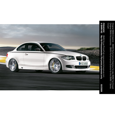 Communiqué de presse: BMW Performance - des accessoires d'origine