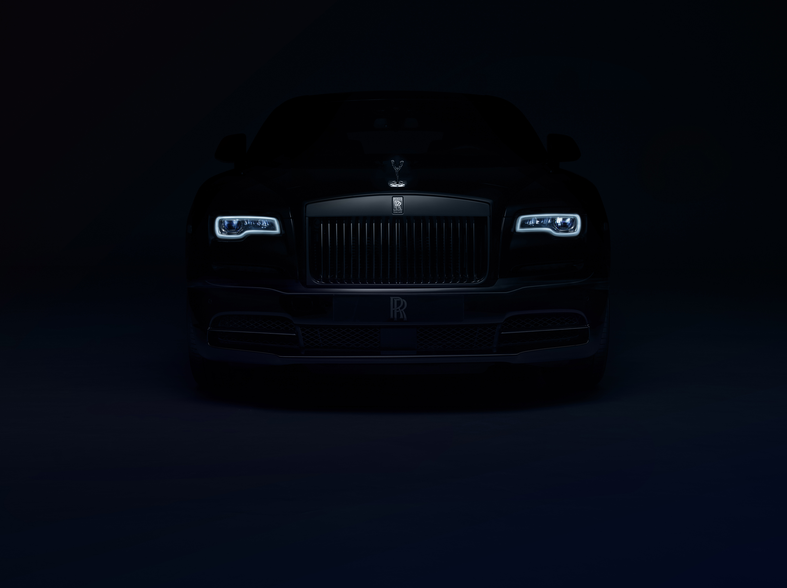 Rolls Royce Logo Black