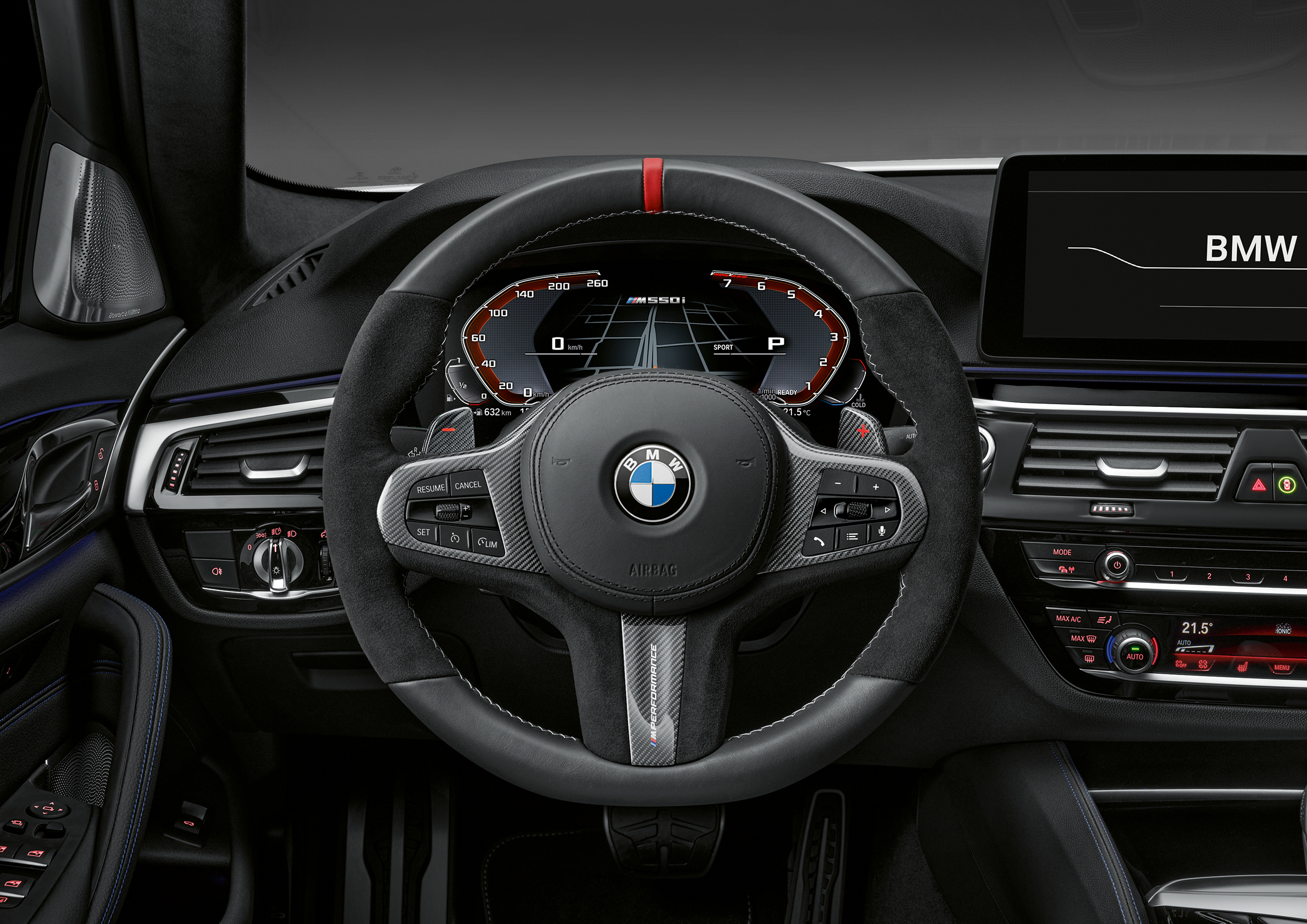 Bmw 5 series steering wheel deals size