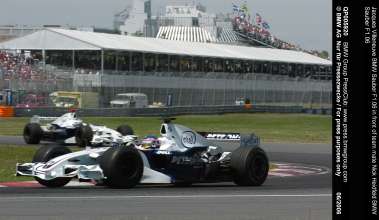 Jacques villeneuve bmw sauber #7