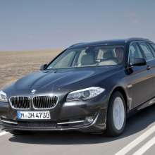 The new BMW 528i (10/2011).