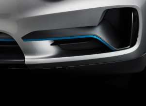 The BMW Concept X5 eDrive, air curtain (08/2013)