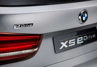 The BMW Concept X5 eDrive,  badge (08/2013