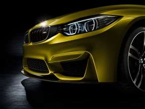 The BMW Concept M4 Coupe. This image is copyright free for editorial use © BMW AG
