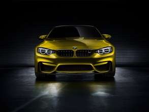 The BMW Concept M4 Coupe. This image is copyright free for editorial use © BMW AG
