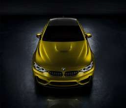 The BMW Concept M4 Coupe. This image is copyright free for editorial use © BMW AG