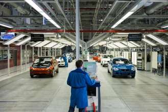 BMW i3 Production Plant Leipzig: Finish (09/13)