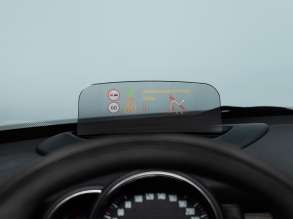 MINI head-up display. (11/2013)