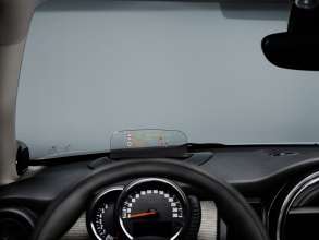 MINI head-up display. (11/2013)