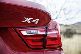The new BMW X4 with M Sport package - Melbourne Red metallic (02/14).