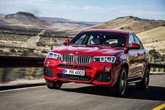 The new BMW X4 with M Sport package - Melbourne Red metallic (02/14).