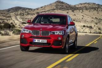 The new BMW X4 with M Sport package - Melbourne Red metallic (02/14).