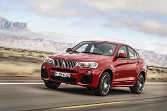 The new BMW X4 with M Sport package - Melbourne Red metallic (02/14).