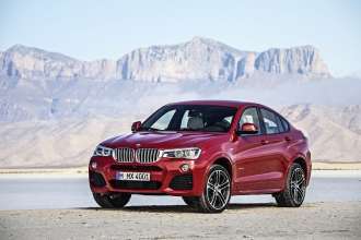 The new BMW X4 with M Sport package - Melbourne Red metallic (02/14).