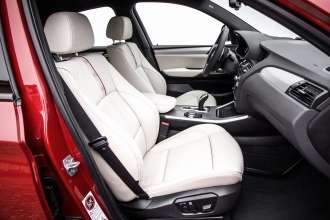 The new BMW X4 with xLine - Nevada leather Ivory White  (02/14).