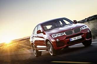The new BMW X4 with M Sport package - Melbourne Red metallic (02/14).