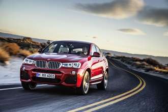 The new BMW X4 with M Sport package - Melbourne Red metallic (02/14).