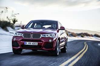 The new BMW X4 with M Sport package - Melbourne Red metallic (02/14).