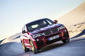 The new BMW X4 with M Sport package - Melbourne Red metallic (02/14).