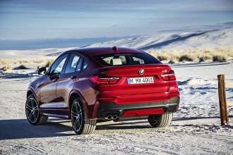 The new BMW X4 with M Sport package - Melbourne Red metallic (02/14).