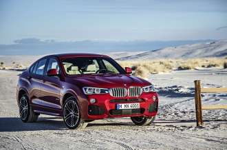 The new BMW X4 with M Sport package - Melbourne Red metallic (02/14).
