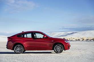 The new BMW X4 with M Sport package - Melbourne Red metallic (02/14).