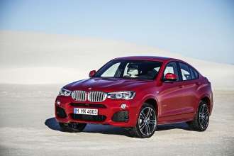 The new BMW X4 with M Sport package - Melbourne Red metallic (02/14).