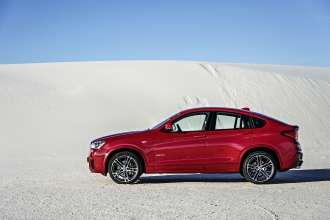 The new BMW X4 with M Sport package - Melbourne Red metallic (02/14).