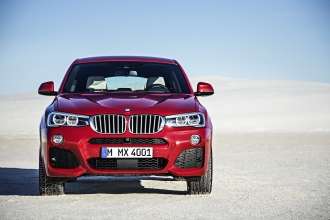 The new BMW X4 with M Sport package - Melbourne Red metallic (02/14).