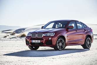 The new BMW X4 with M Sport package - Melbourne Red metallic (02/14).
