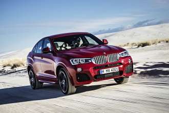The new BMW X4 with M Sport package - Melbourne Red metallic (02/14).