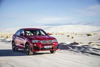 The new BMW X4 with M Sport package - Melbourne Red metallic (02/14).