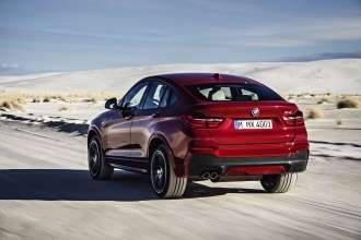 The new BMW X4 with M Sport package - Melbourne Red metallic (02/14).