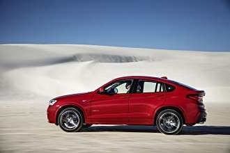 The new BMW X4 with M Sport package - Melbourne Red metallic (02/14).