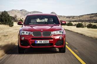 The new BMW X4 with M Sport package - Melbourne Red metallic (02/14).