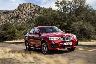 The new BMW X4 with M Sport package - Melbourne Red metallic (02/14).