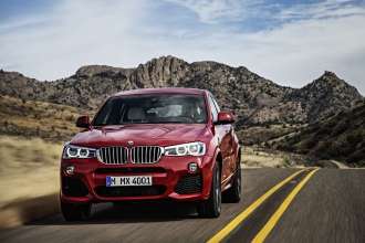 The new BMW X4 with M Sport package - Melbourne Red metallic (02/14).