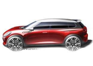 MINI Clubman Concept Design Sketch. (02/14)