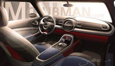 MINI Clubman Concept sketches (02/2014)