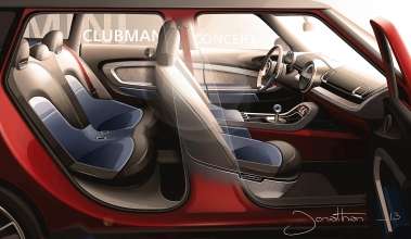 MINI Clubman Concept sketches (02/2014)
