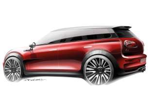 MINI Clubman Concept sketches (02/2014)