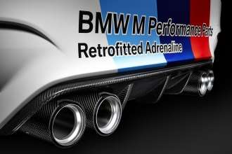 2014 BMW M4 Coupe MotoGP Safety Car - exhaust system (03/2014).