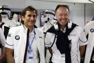 BMW Motorsport, Alessandro Zanardi (IT) BMW Works Driver and Ian Robertson (GB) Member of the Board BMW AG. This image is copyright free for editorial use © BMW AG (05/2014).