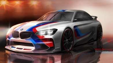 Design sketch of the BMW Vision Gran Turismo (Copyright: BMW AG) (05/2014)