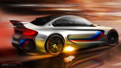 Design sketch of the BMW Vision Gran Turismo (Copyright: BMW AG) (05/2014)