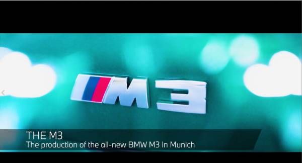 Manufacturing Process of the new BMW M3 at BMW Group Plant Munich.